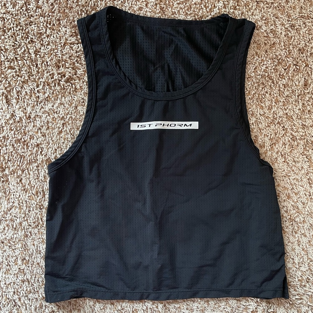 Worms jersey workout crop